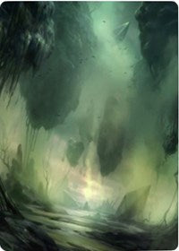 Swamp 1 Art Card [Zendikar Rising Art Series] | Exor Games Truro