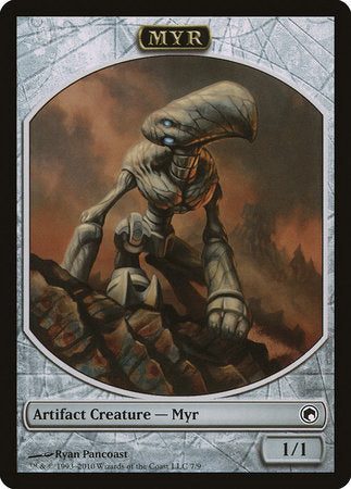 Myr Token [Scars of Mirrodin Tokens] | Exor Games Truro