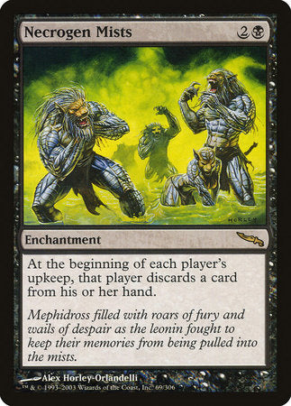 Necrogen Mists [Mirrodin] | Exor Games Truro