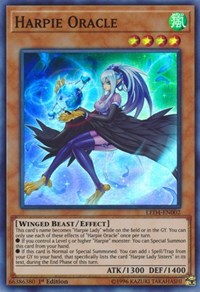 Harpie Oracle [LED4-EN002] Super Rare | Exor Games Truro