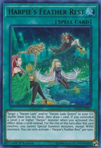 Harpie's Feather Rest [LED4-EN004] Ultra Rare | Exor Games Truro