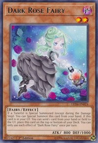 Dark Rose Fairy [LED4-EN024] Rare | Exor Games Truro