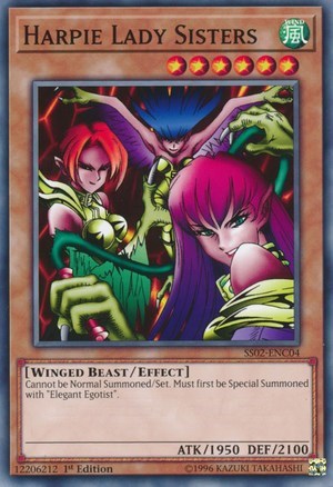 Harpie Lady Sisters [SS02-ENC04] Common | Exor Games Truro