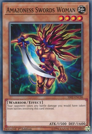 Amazoness Swords Woman [SS02-ENC06] Common | Exor Games Truro