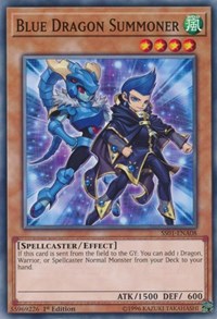 Blue Dragon Summoner [SS01-ENA08] Common | Exor Games Truro