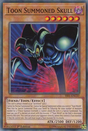 Toon Summoned Skull [SS01-ENC07] Common | Exor Games Truro