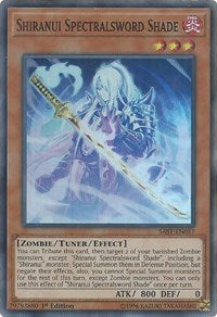 Shiranui Spectralsword Shade [SAST-EN017] Super Rare | Exor Games Truro