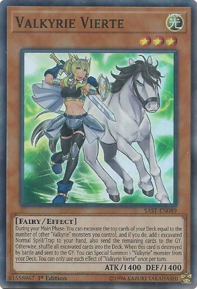 Valkyrie Vierte [SAST-EN089] Super Rare | Exor Games Truro