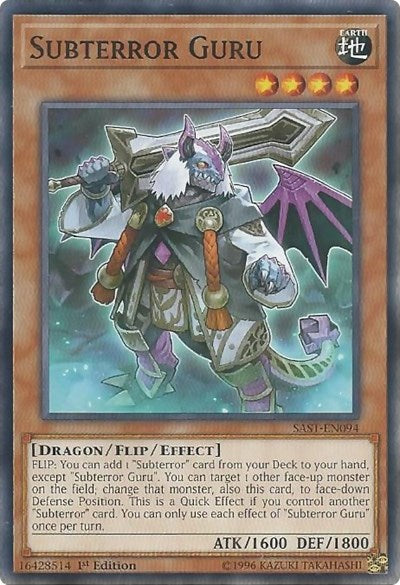 Subterror Guru [SAST-EN094] Common | Exor Games Truro