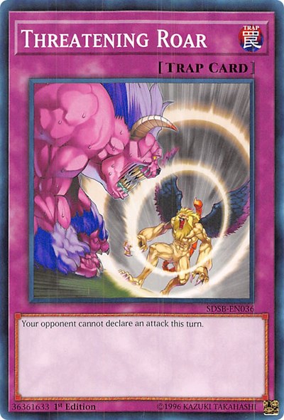 Threatening Roar [SDSB-EN036] Common | Exor Games Truro