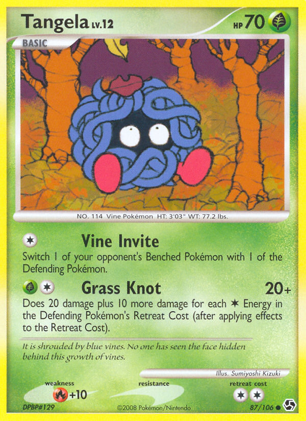 Tangela (87/106) [Diamond & Pearl: Great Encounters] | Exor Games Truro