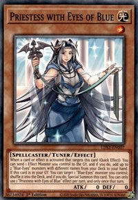 Priestess with Eyes of Blue [LDS2-EN007] Common | Exor Games Truro