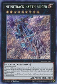 Infinitrack Earth Slicer [INCH-EN009] Secret Rare | Exor Games Truro