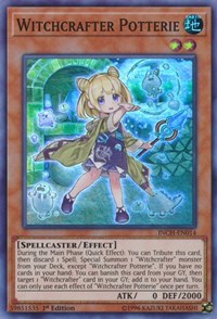 Witchcrafter Potterie [INCH-EN014] Super Rare | Exor Games Truro