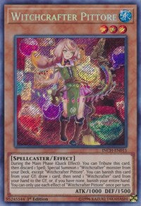 Witchcrafter Pittore [INCH-EN015] Secret Rare | Exor Games Truro