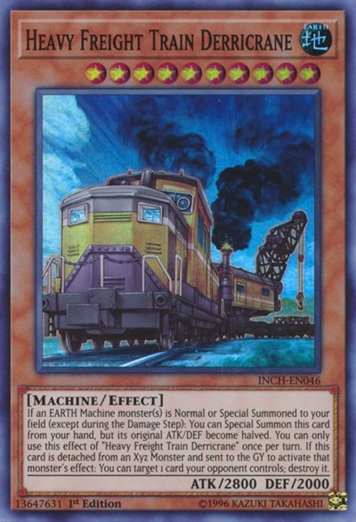 Heavy Freight Train Derricrane [INCH-EN046] Super Rare | Exor Games Truro