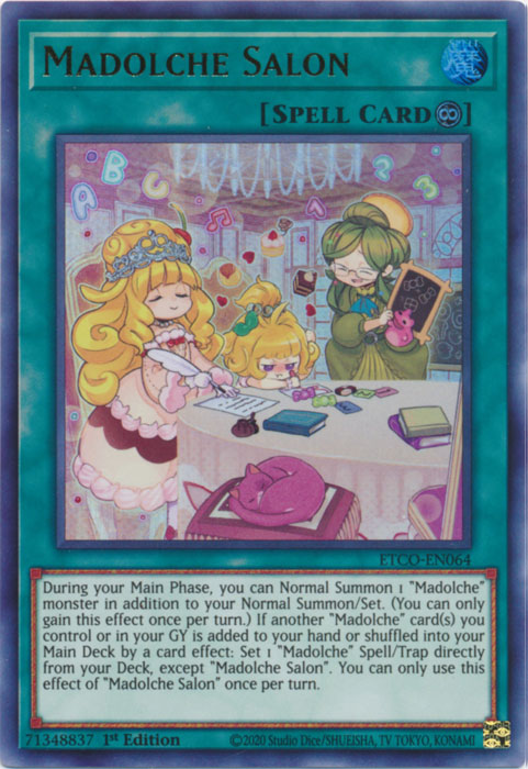 Madolche Salon [ETCO-EN064] Ultra Rare | Exor Games Truro