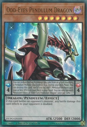 Odd-Eyes Pendulum Dragon [DUPO-EN105] Ultra Rare | Exor Games Truro