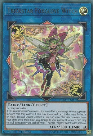 Trickstar Foxglove Witch [DUPO-EN021] Ultra Rare | Exor Games Truro