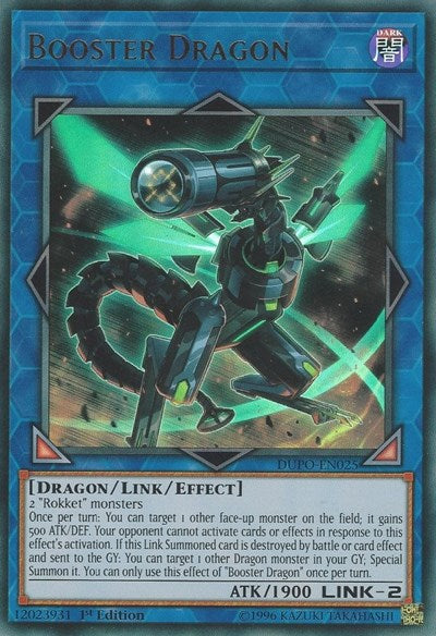 Booster Dragon [DUPO-EN025] Ultra Rare | Exor Games Truro