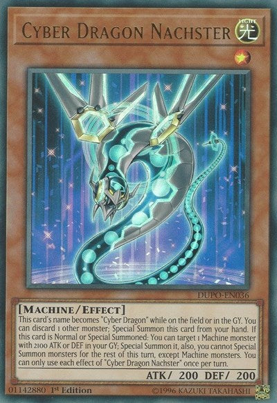 Cyber Dragon Nachster [DUPO-EN036] Ultra Rare | Exor Games Truro