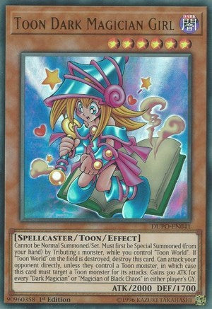 Toon Dark Magician Girl [DUPO-EN041] Ultra Rare | Exor Games Truro