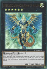 Hieratic Dragon King of Atum [DUPO-EN092] Ultra Rare | Exor Games Truro