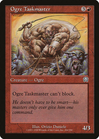 Ogre Taskmaster [Mercadian Masques] | Exor Games Truro
