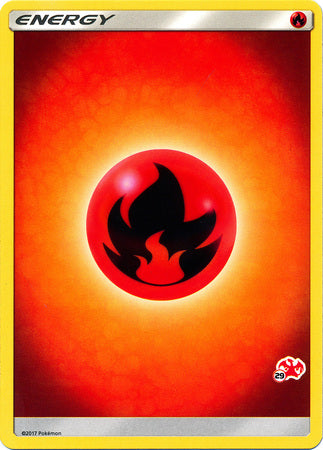 Fire Energy (Charizard Stamp #29) [Battle Academy 2020] | Exor Games Truro