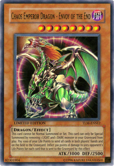 Chaos Emperor Dragon - Envoy of the End [TLM-ENSE2] Ultra Rare | Exor Games Truro