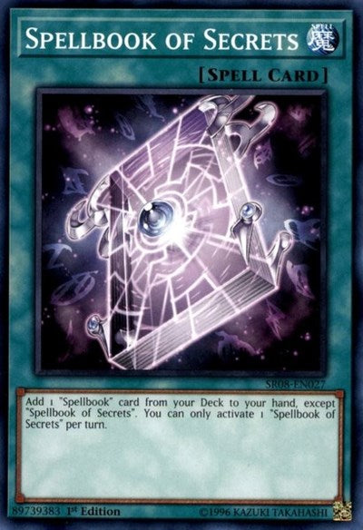 Spellbook of Secrets [SR08-EN027] Common | Exor Games Truro