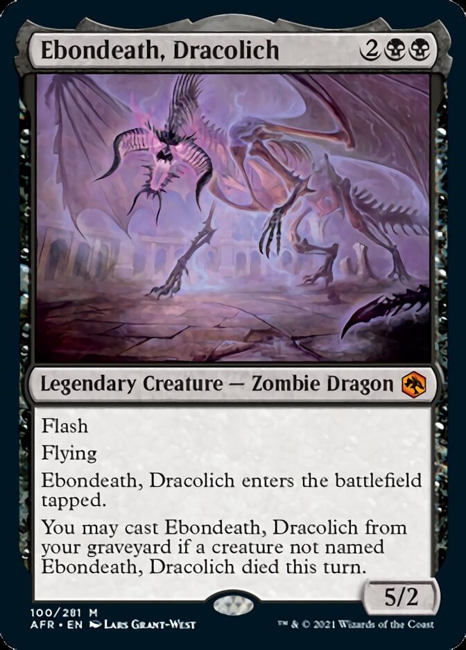 Ebondeath, Dracolich [Dungeons & Dragons: Adventures in the Forgotten Realms] | Exor Games Truro