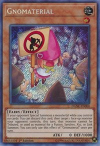 Gnomaterial [DANE-EN000] Secret Rare | Exor Games Truro