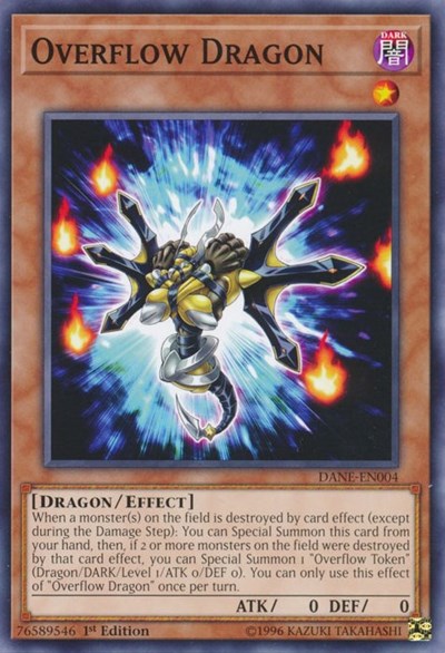 Overflow Dragon [DANE-EN004] Common | Exor Games Truro