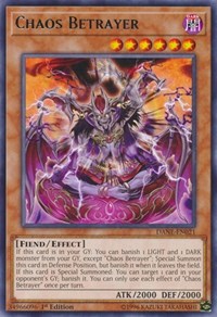 Chaos Betrayer [DANE-EN021] Rare | Exor Games Truro