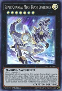 Super Quantal Mech Beast Lusterrex [DANE-EN037] Super Rare | Exor Games Truro