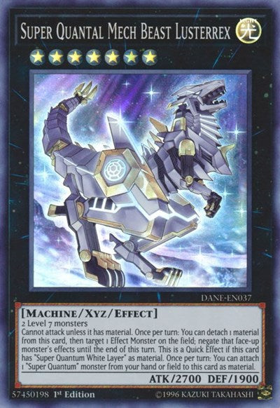 Super Quantal Mech Beast Lusterrex [DANE-EN037] Super Rare | Exor Games Truro