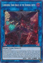 Cherubini, Ebon Angel of the Burning Abyss [DANE-EN095] Secret Rare | Exor Games Truro