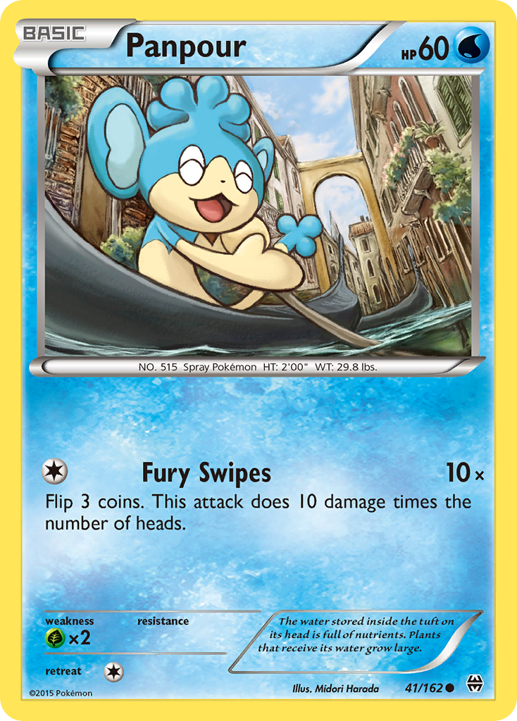 Panpour (41/162) [XY: BREAKthrough] | Exor Games Truro