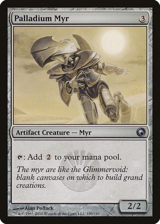 Palladium Myr [Scars of Mirrodin] | Exor Games Truro