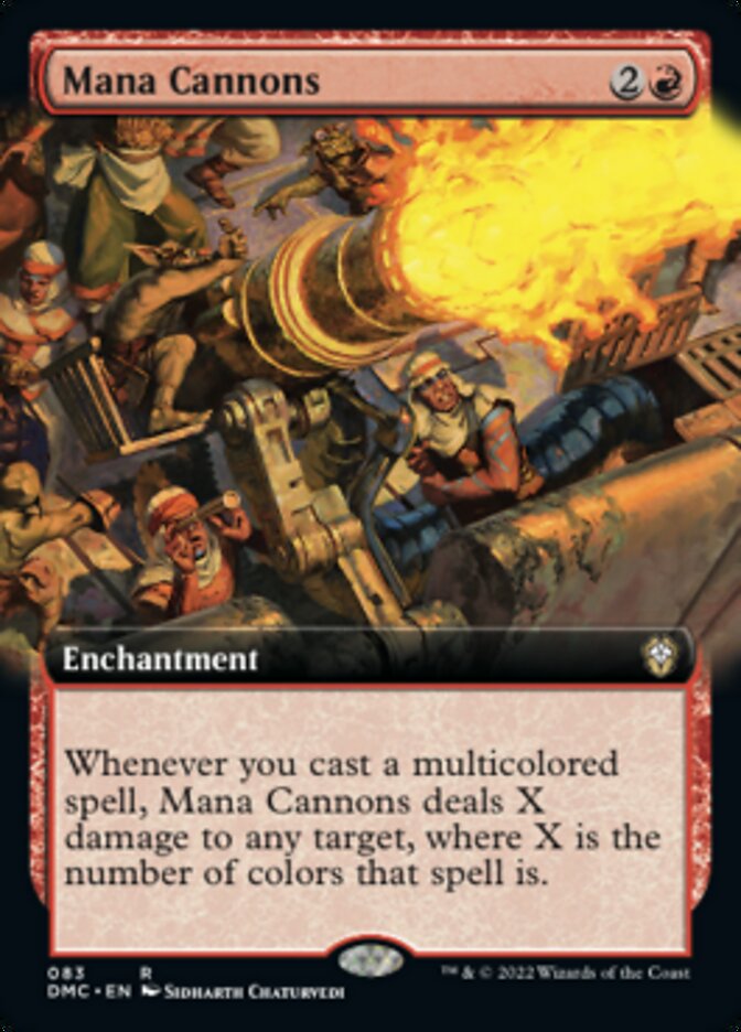 Mana Cannons (Extended Art) [Dominaria United Commander] | Exor Games Truro