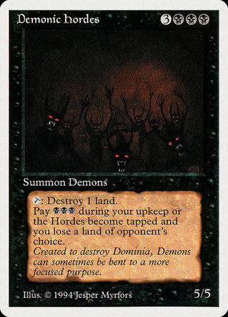 Demonic Hordes [Summer Magic / Edgar] | Exor Games Truro