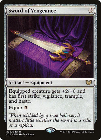 Sword of Vengeance [Commander 2015] | Exor Games Truro