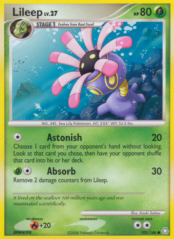 Lileep (105/146) [Diamond & Pearl: Legends Awakened] | Exor Games Truro