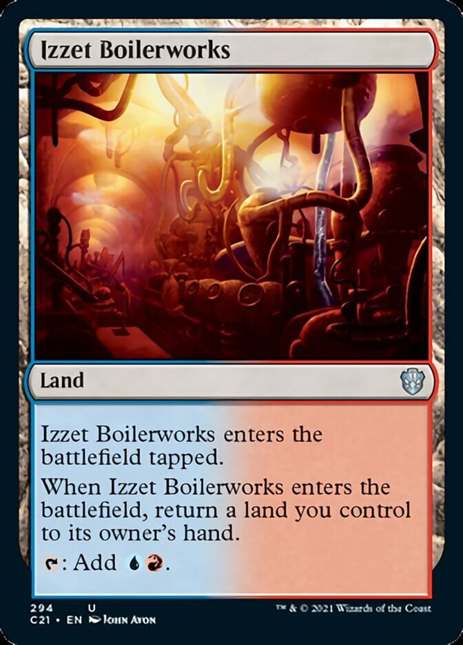 Izzet Boilerworks [Commander 2021] | Exor Games Truro