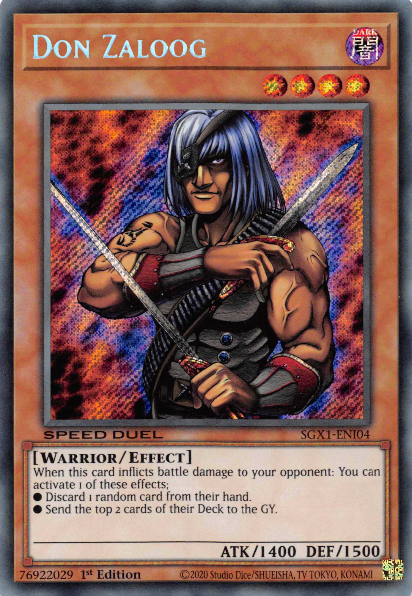 Don Zaloog [SGX1-ENI04] Secret Rare | Exor Games Truro