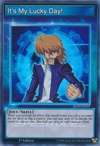 It's My Lucky Day! [SBAD-ENS04] Super Rare | Exor Games Truro