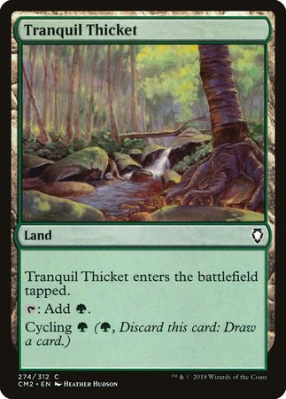 Tranquil Thicket [Commander Anthology Volume II] | Exor Games Truro