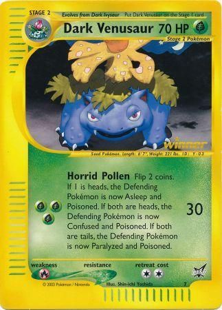 Dark Venusaur (7) (Jumbo Card) [Best of Promos] | Exor Games Truro