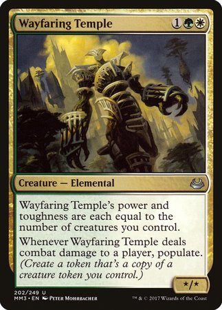 Wayfaring Temple [Modern Masters 2017] | Exor Games Truro